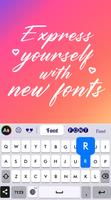 Fonts & Emojis Keyboard ポスター