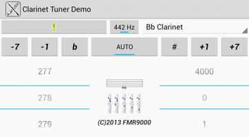 Clarinet Tuner Demo poster