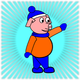 Pig Jumping ikona