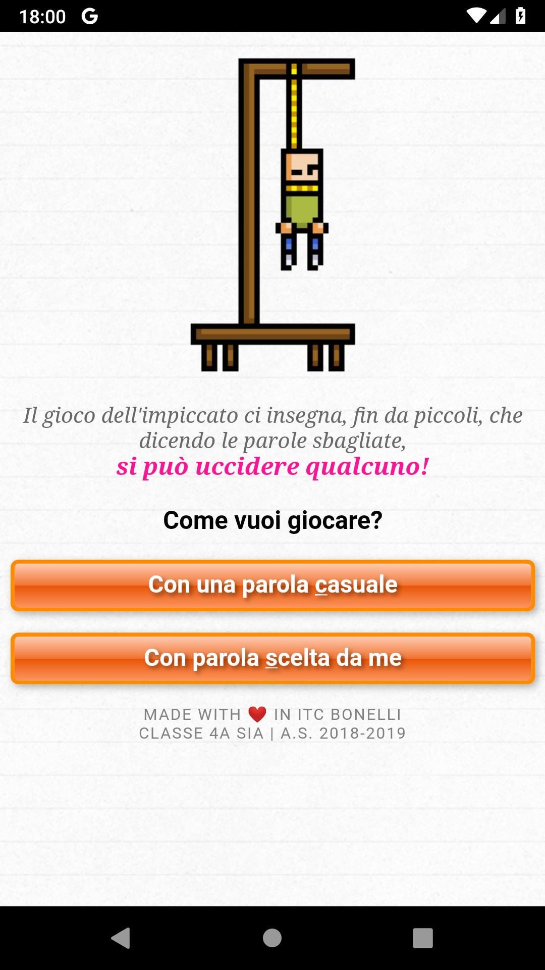 IL GIOCO DELLIMPICCATO GRATIS SCARICA