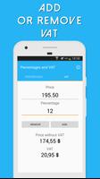 Percentages and VAT Calculator screenshot 1