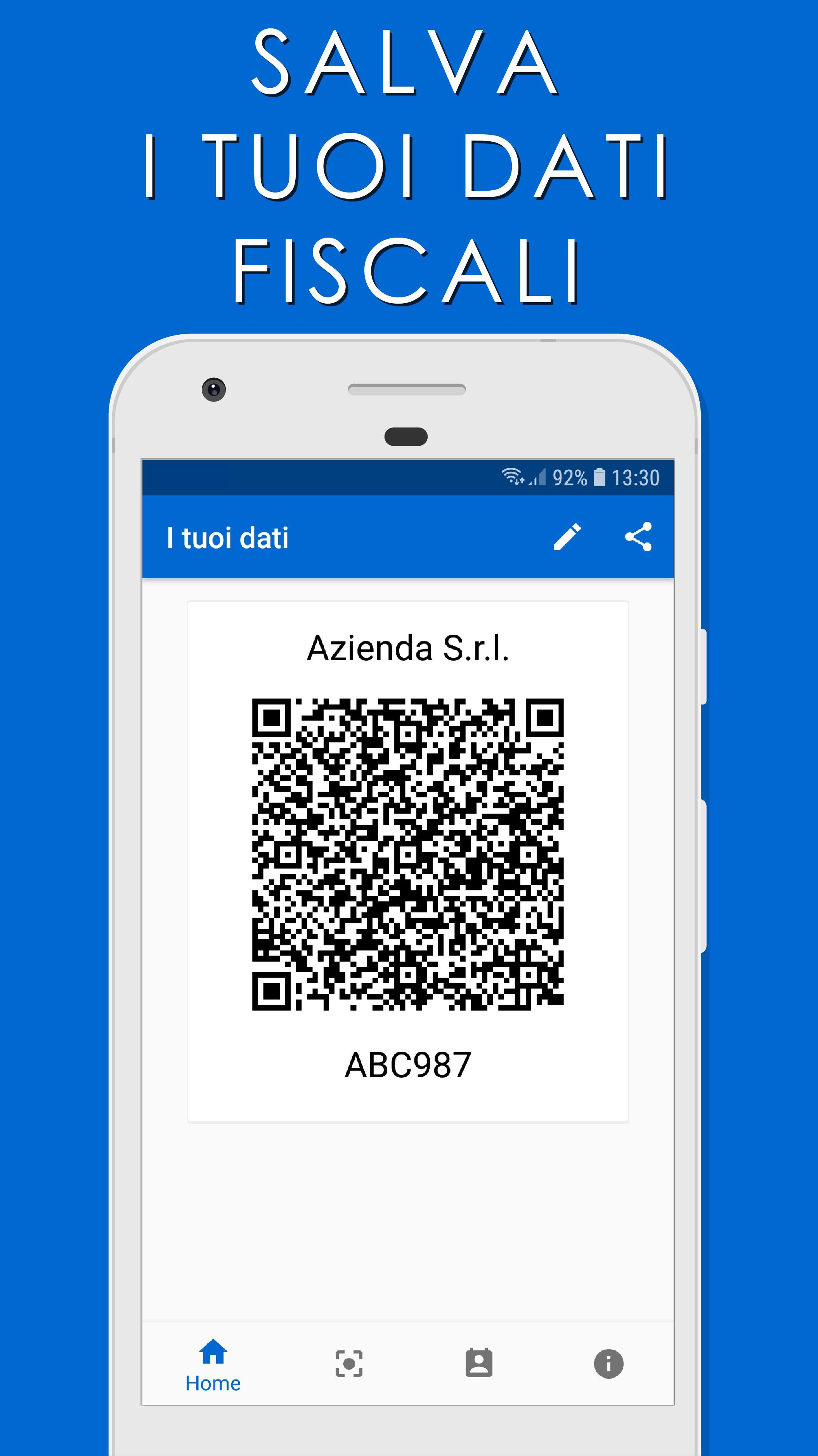 scarica qr code fattura elettronica