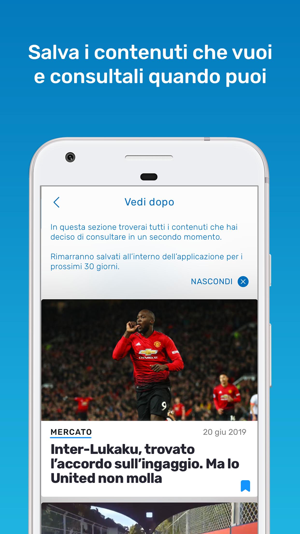 SCARICA APP SPORTMEDIASET