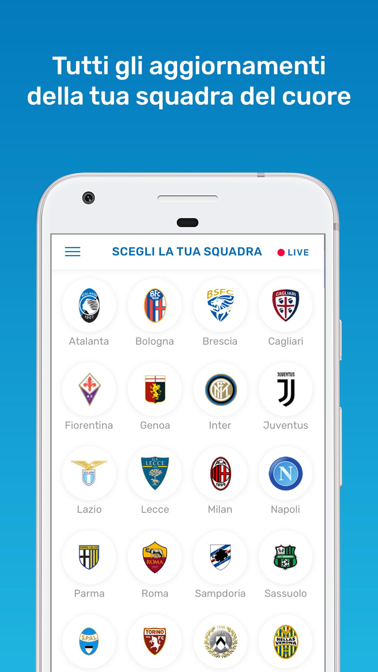 SCARICA APP SPORTMEDIASET