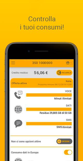 KENA MOBILE SCARICARE