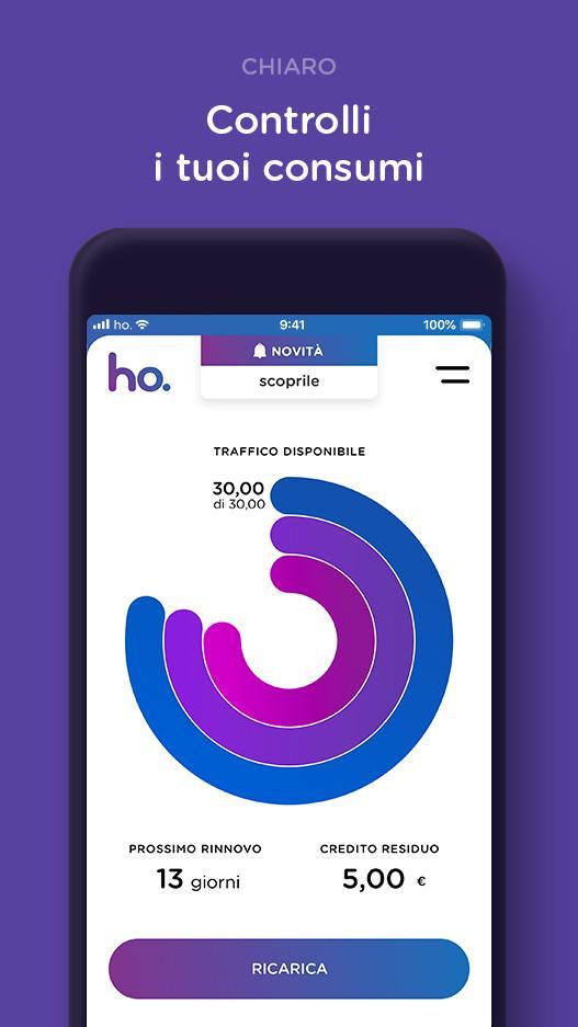 scaricare app ho mobile