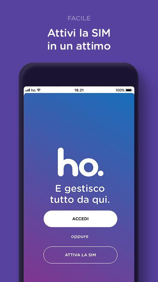scaricare app ho mobile
