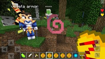 Saiyan Mod for Minecraft اسکرین شاٹ 1