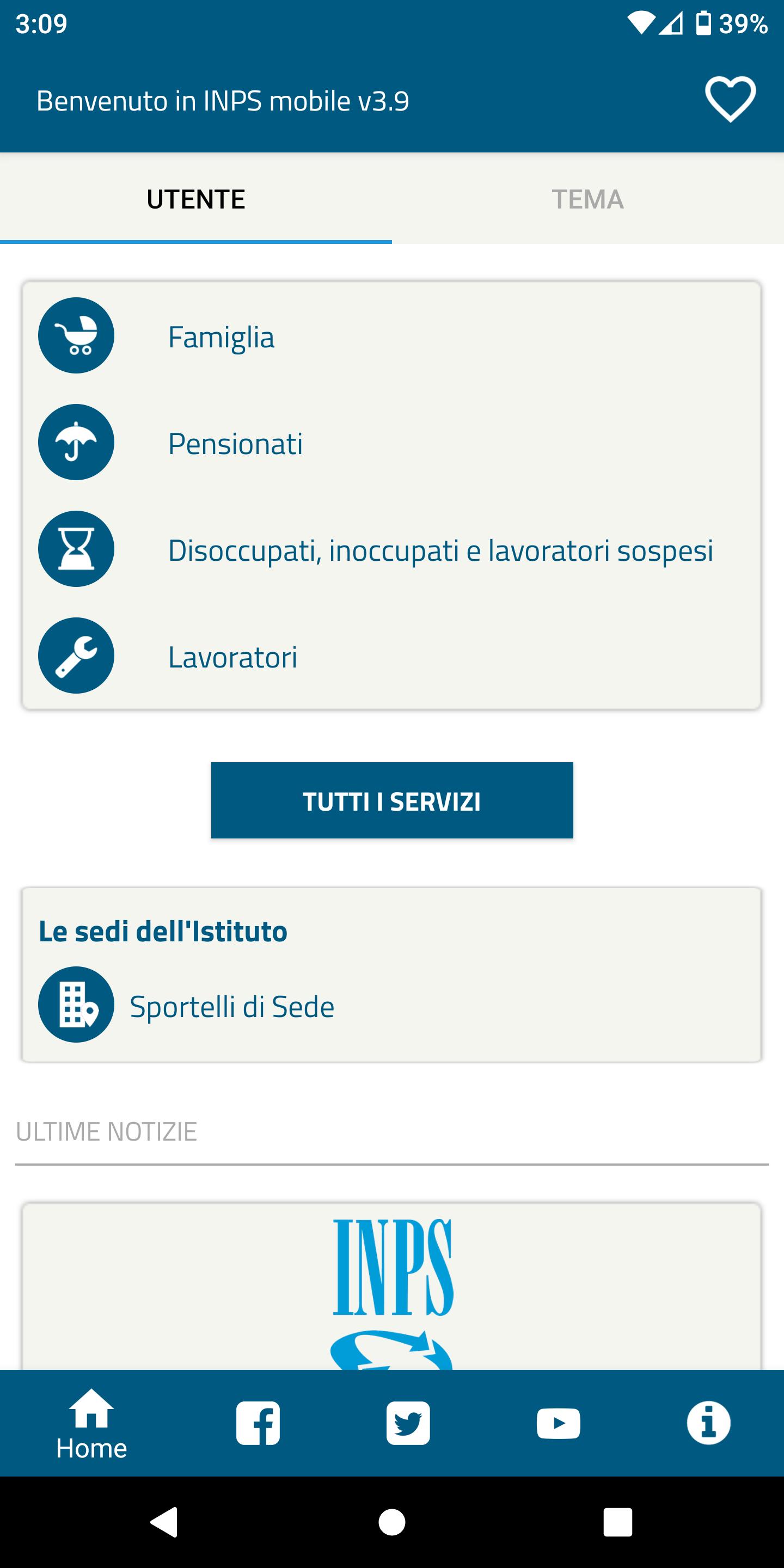 scarica app di inps