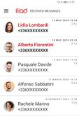 Iliad Visual Voicemail تصوير الشاشة 1