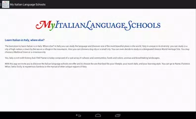 My Italian Language Schools APK download