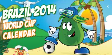 Brazil 2014 World Cup Calendar