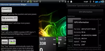 Drivers Widget - Speedometer