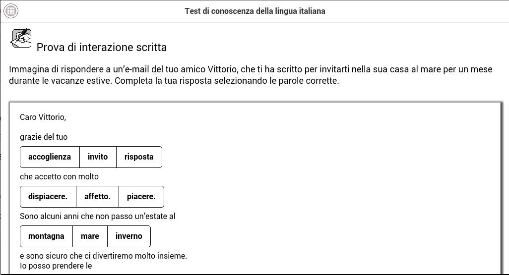 Test Di Italiano For Android Apk Download
