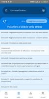 Prontuario Codice della Strada captura de pantalla 3