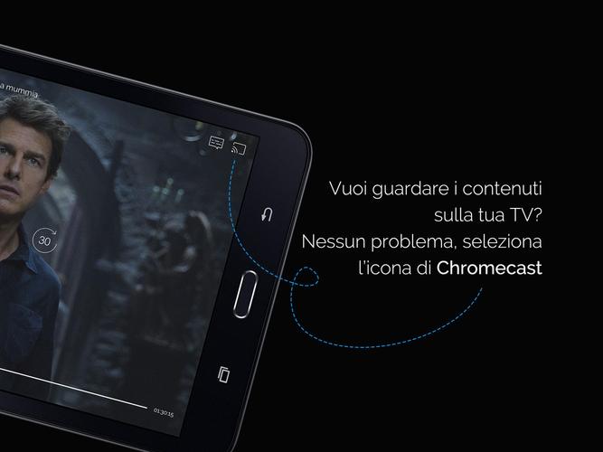come scaricare infinity su tv