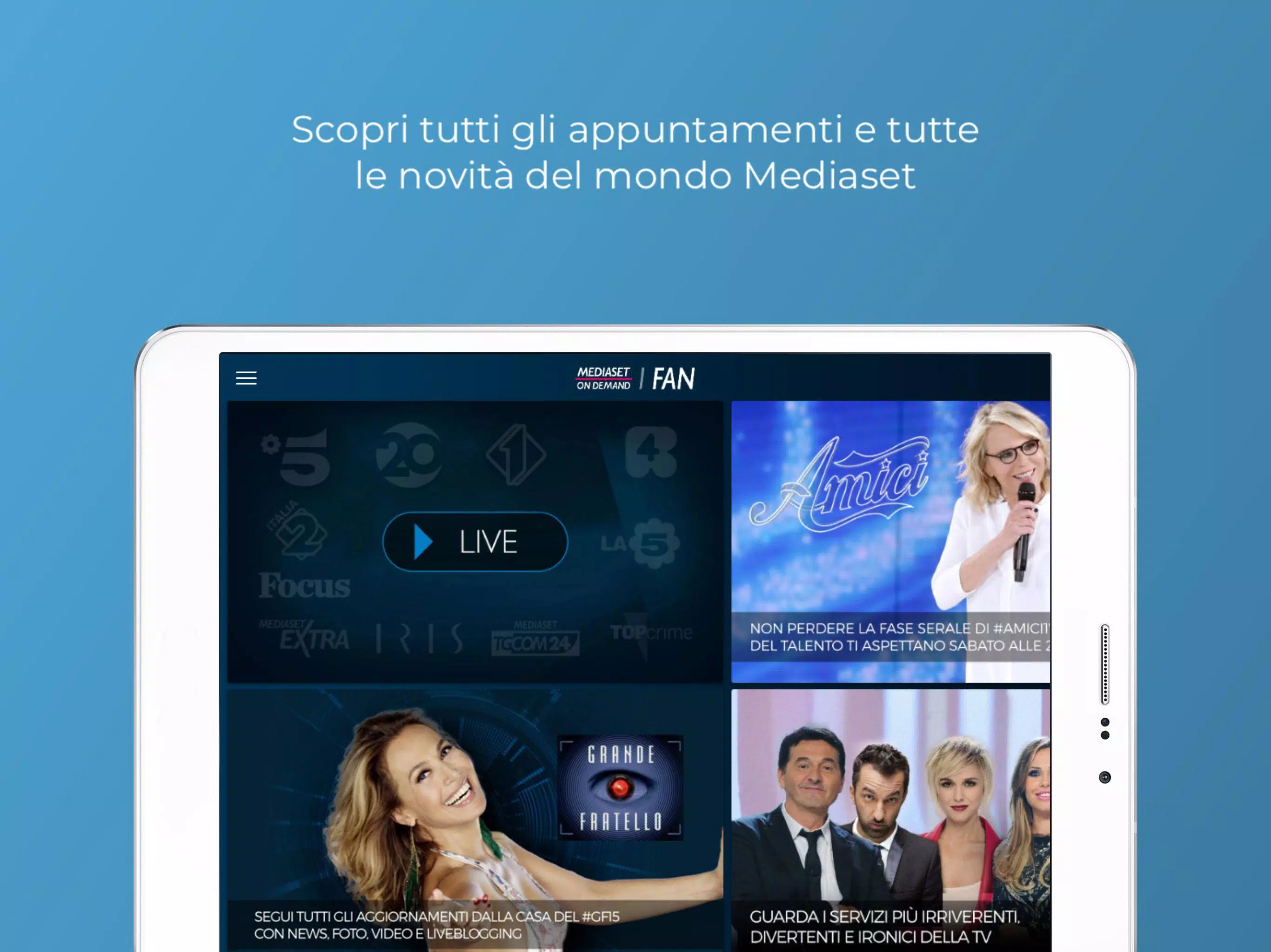 Mediaset Fan for Android - APK Download