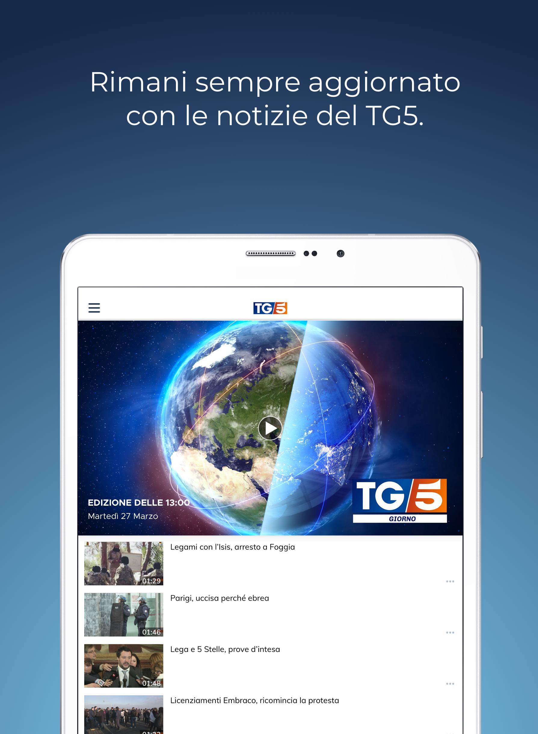 tg5 da scarica