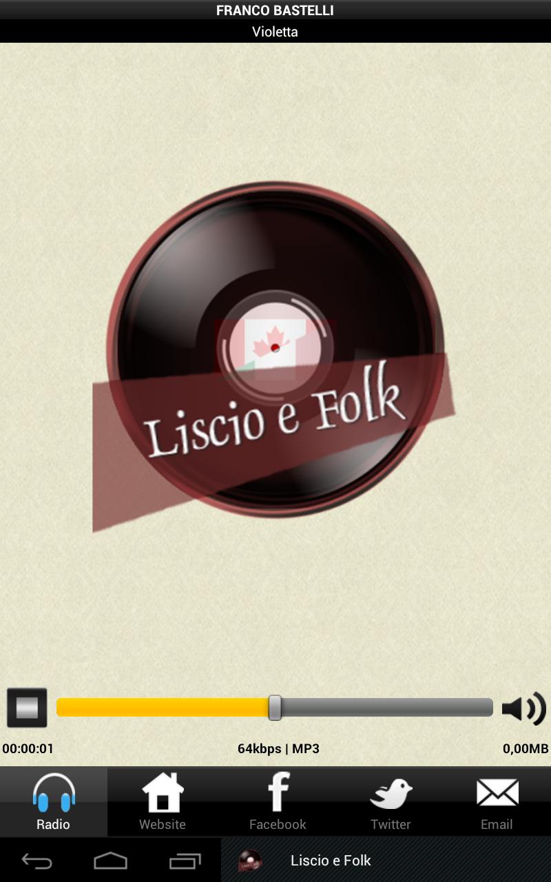 Radio Liscio e Folk for Android - APK Download