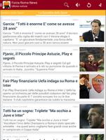 Forza Roma News captura de pantalla 3