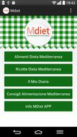 APP Dieta Mediterranea "Mdiet" capture d'écran 1