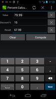 Percent Calculator screenshot 1