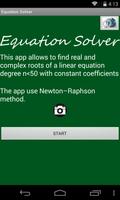 Equation Solver Affiche