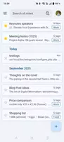 Nextcloud Notes स्क्रीनशॉट 1