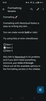Nextcloud Notes स्क्रीनशॉट 4