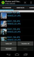 Photos and Files Renamer Pro captura de pantalla 3
