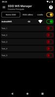 SSID WiFi Manager captura de pantalla 1
