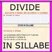 Divisione in sillabe