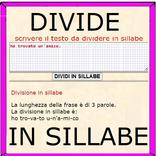 Divisione in sillabe