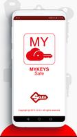 MYKEYS Safe الملصق