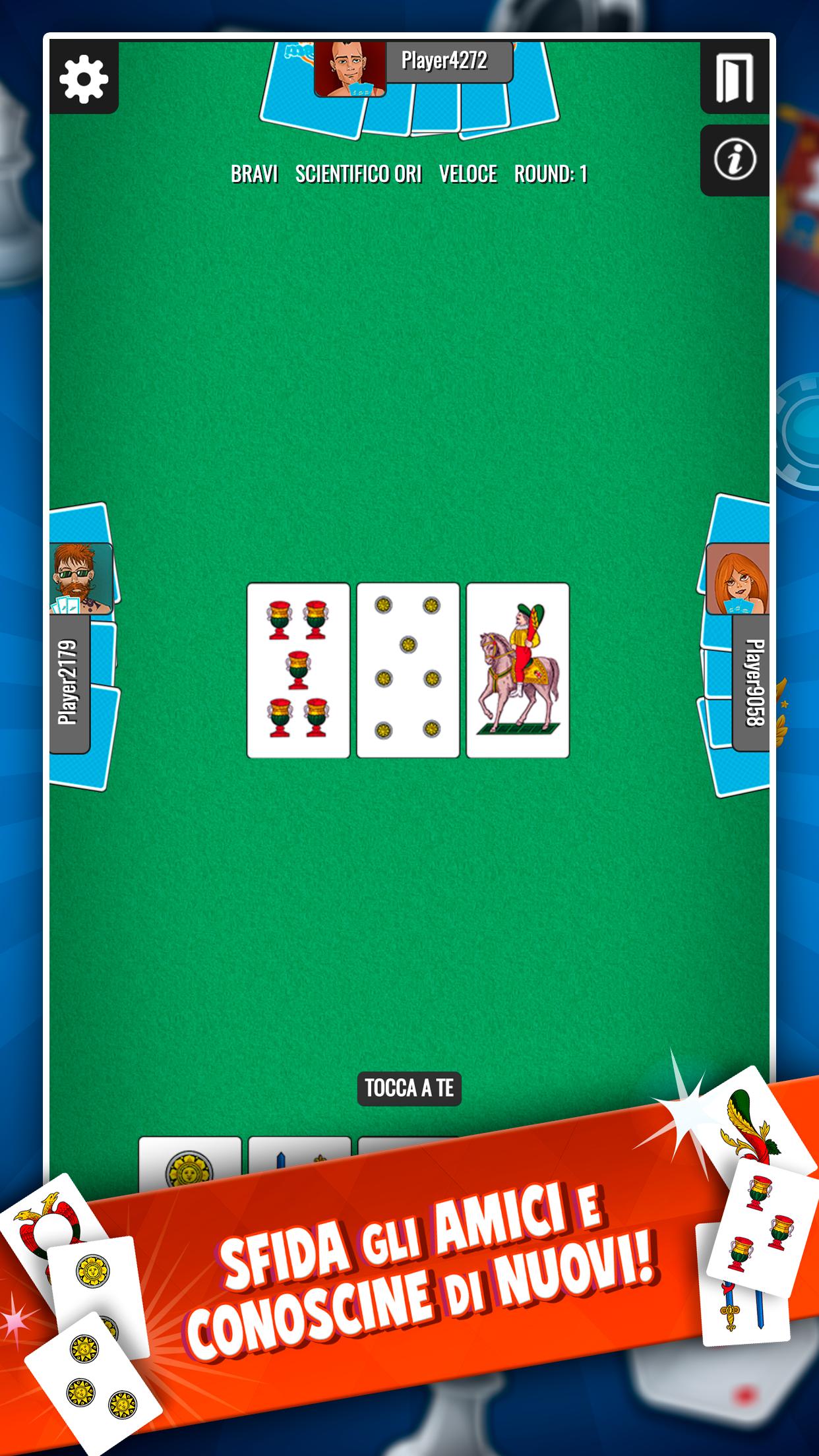 SCARICA GIOCO SCOPONE