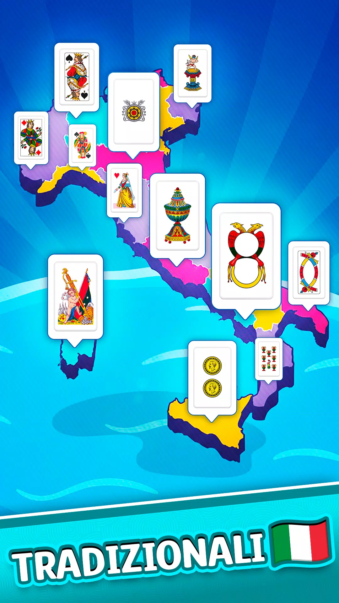 Tressette Più Giochi di Carte