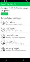 Top Stats Pro for Spotify capture d'écran 2