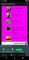 برنامه‌نما Top Stats Pro for Spotify عکس از صفحه