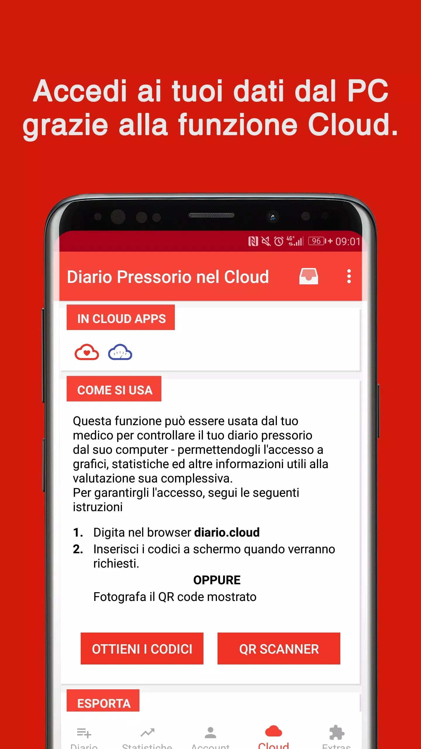 Diario Pressorio nel Cloud APK per Android Download