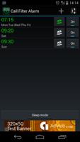 Call Filter Alarm スクリーンショット 1