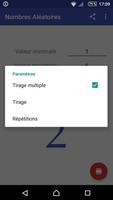 Nombres Aléatoires capture d'écran 2