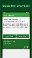 Binary Translator تصوير الشاشة 1