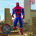 Super Rope Hero Spider Open World Street Gangster أيقونة