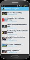 برنامه‌نما Manchester City FC News عکس از صفحه