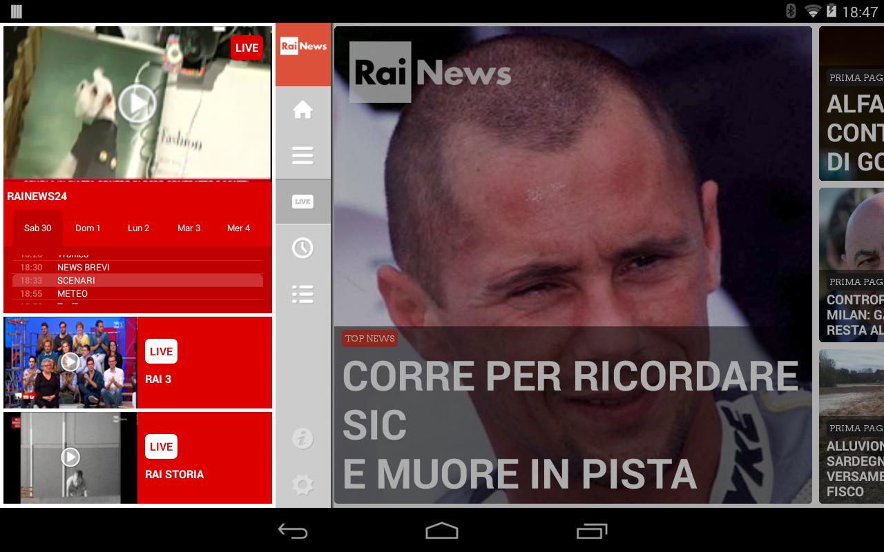 RAINEWS SCARICA