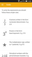 Solve Expressions capture d'écran 3