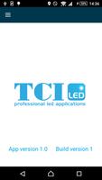 TCI LED الملصق