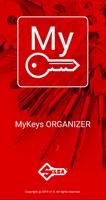 MYKEYS Organizer Plakat