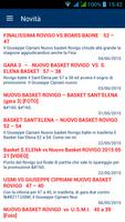 Nuovo Basket Rovigo screenshot 1