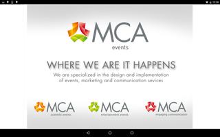 MCA EVENTS captura de pantalla 1